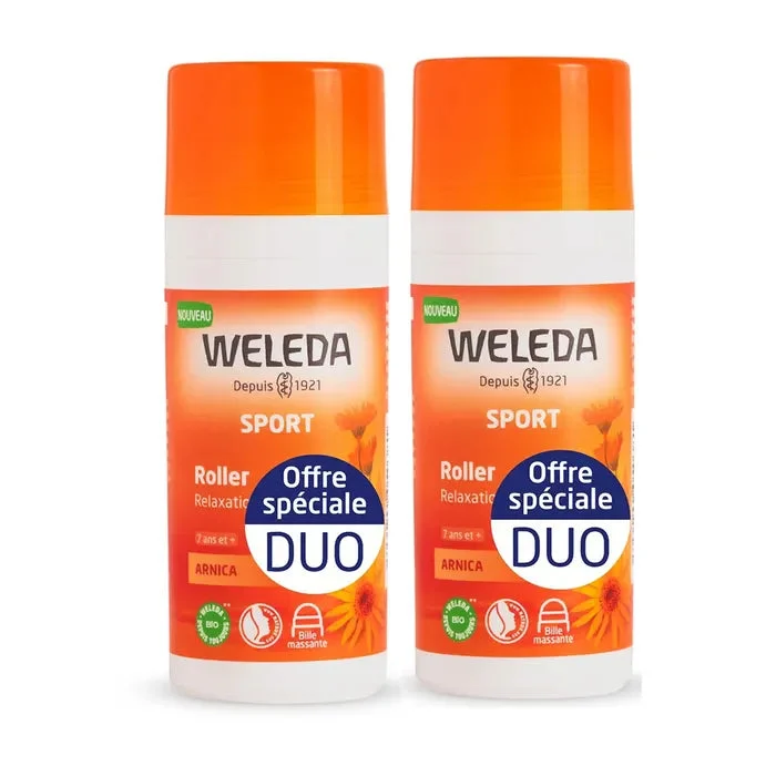 Weleda Arnica Roller rilassante Sport 2x75ml