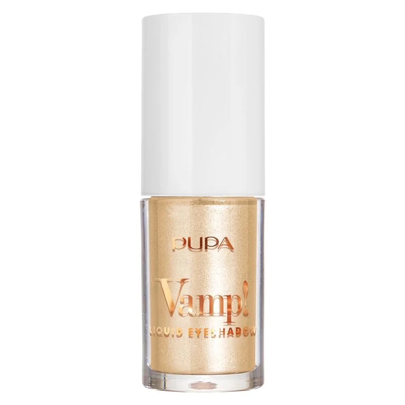 Pupa Shine Bright Vamp! Ombretto Liquido - Sunny Gold
