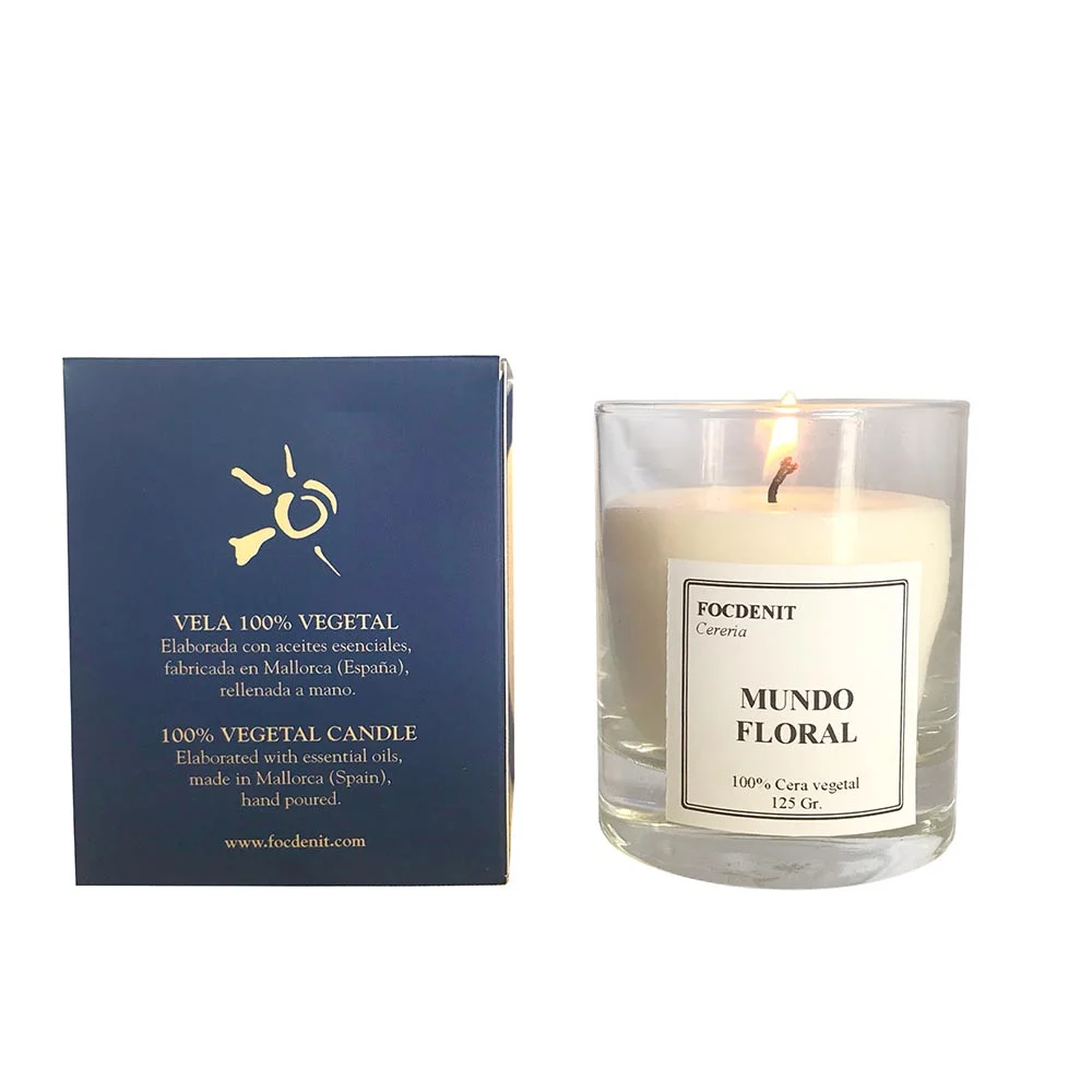 Candela dritta, profumo floreale dal mondo