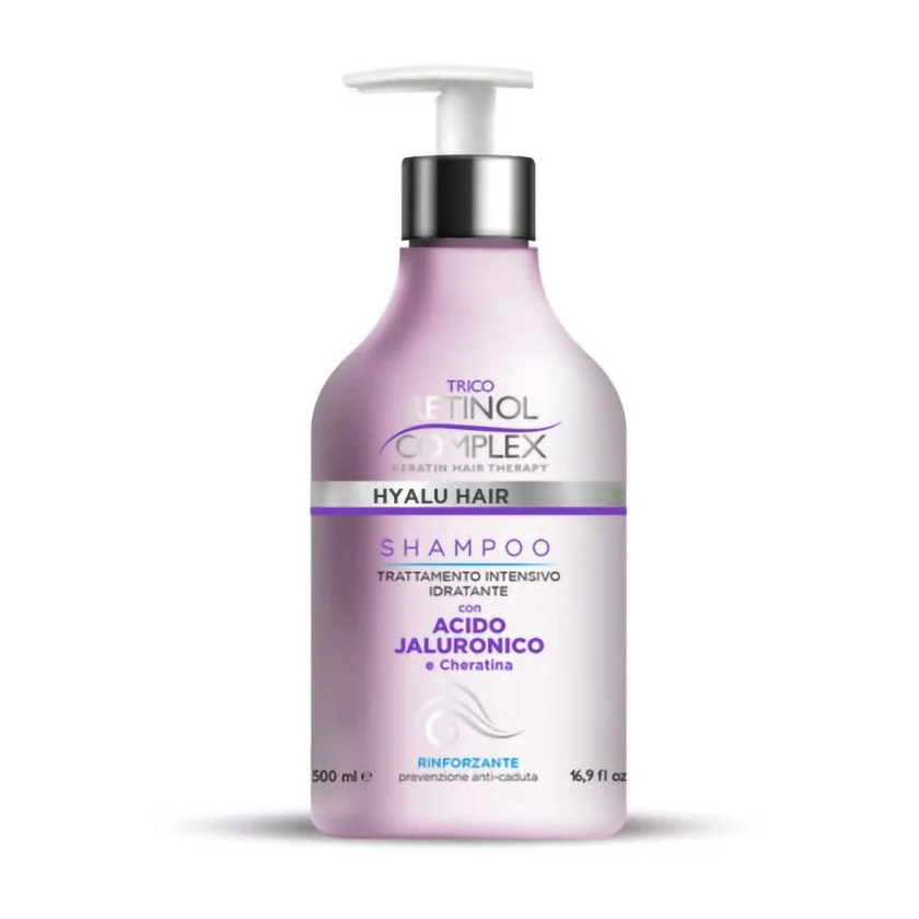 Retinol complex Shampoo Trattamento Intensivo Acido Ialuronico 500 ml