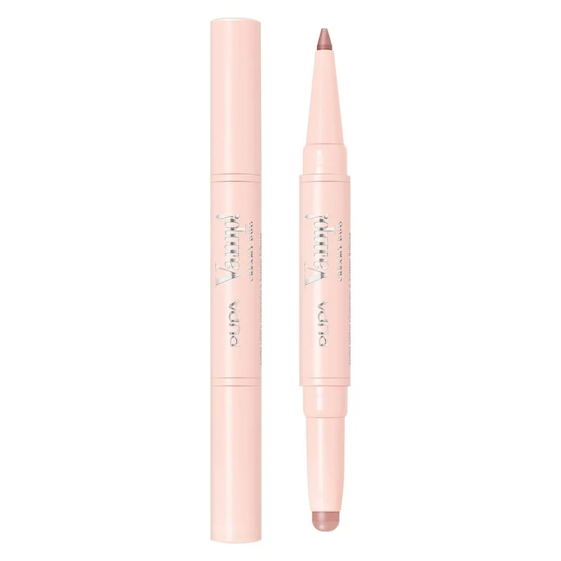 Pupa Vamp! Creamy Duo - Matita Labbra Contouring & Rossetto Brillante 016 - Warm Rose