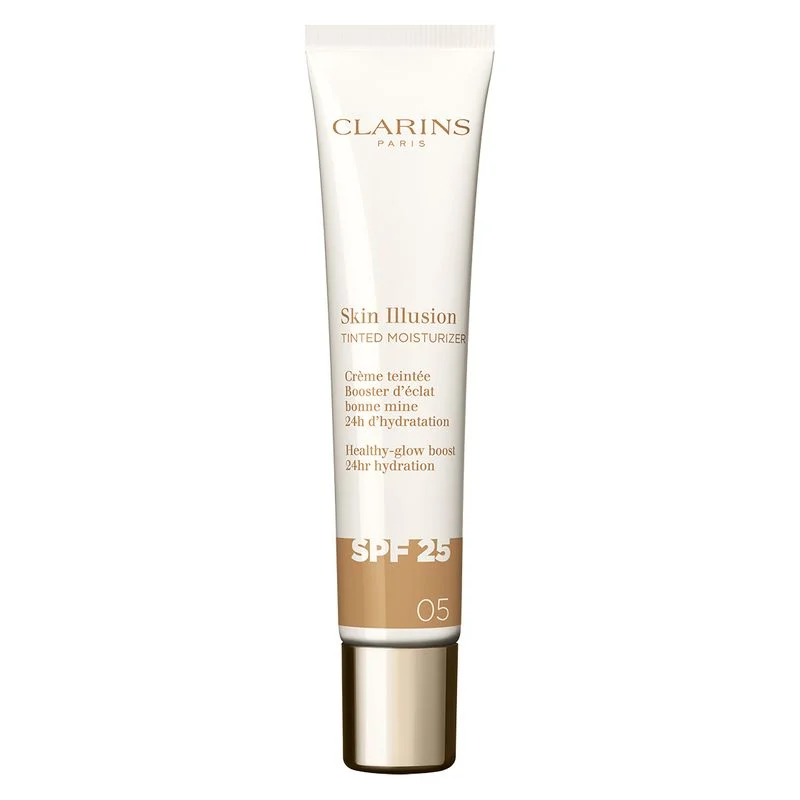 Clarins Skin Illusion Idratante Spf25 - Crema Colorata 05 (40 Ml)