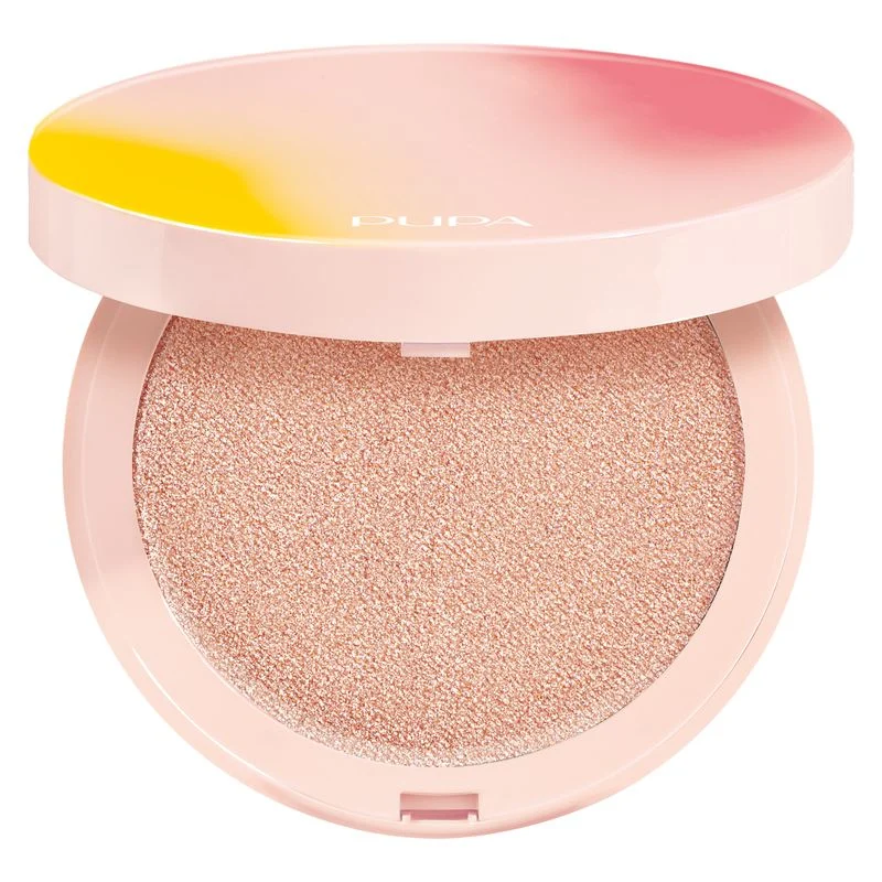 Pupa Wonder Me - Illuminante Compatto Viso - Zero Effetto Polvere 105 - Shimmery Rose (7.5 G)