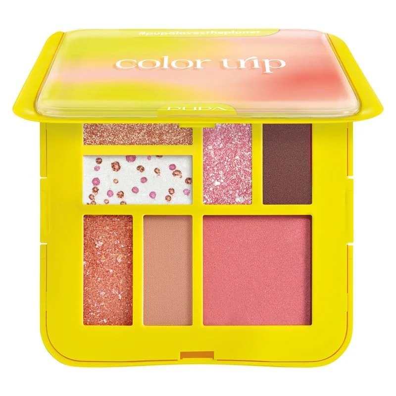 Pupa Color Trip Palette Occhi E Viso 001 - Pretty Trip (8 G)