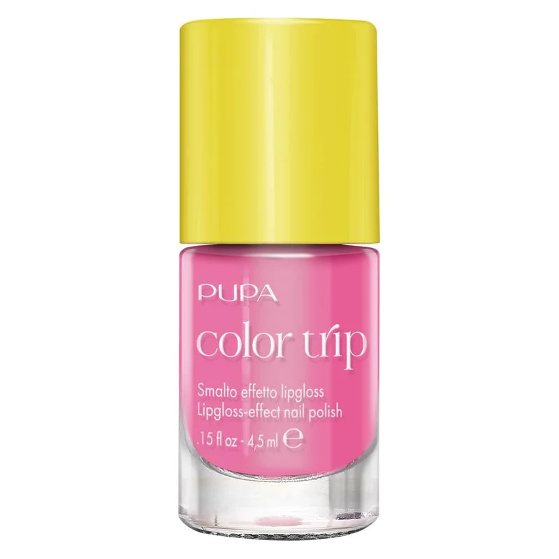 Pupa Color Trip Smalto Effetto Lipgloss 001 - Frosted Fuchsia (4,5 Ml)