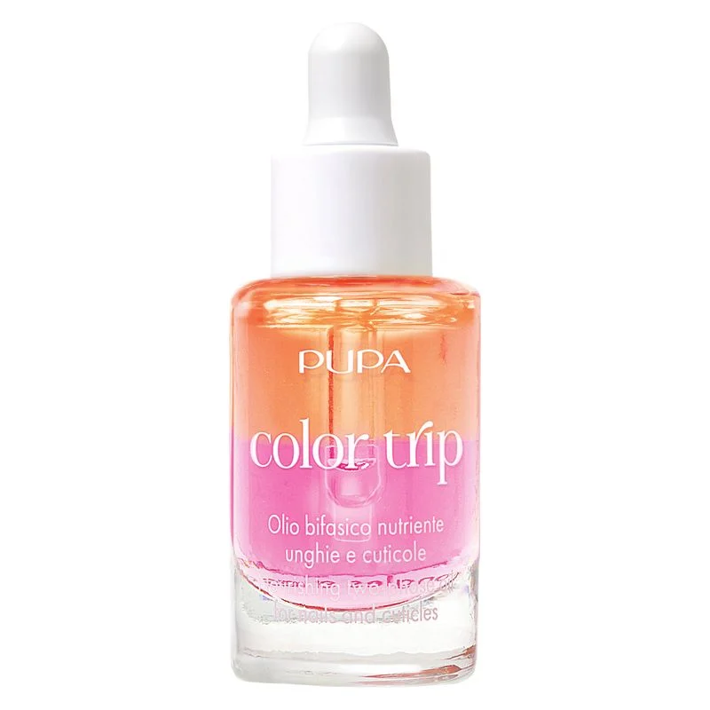 Pupa Color Trip Olio Bifasico Nutriente Unghie E Cuticole 8 Ml