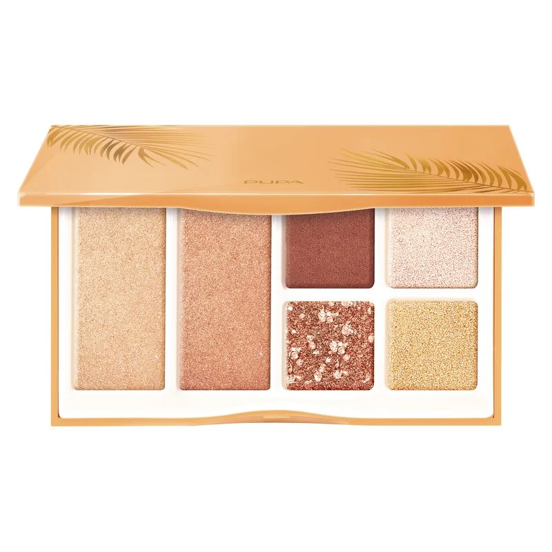 Pupa Shine Bright All In One Palette Sparkling Viso E Occhi 001 - Sunset Lover (13,6 G)