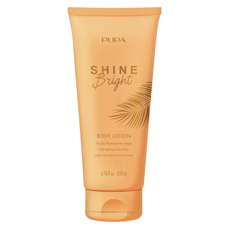 Pupa Lozione Corpo Brillante - Fluido Illuminato Corpo 001 - Golden Light (200 Ml)