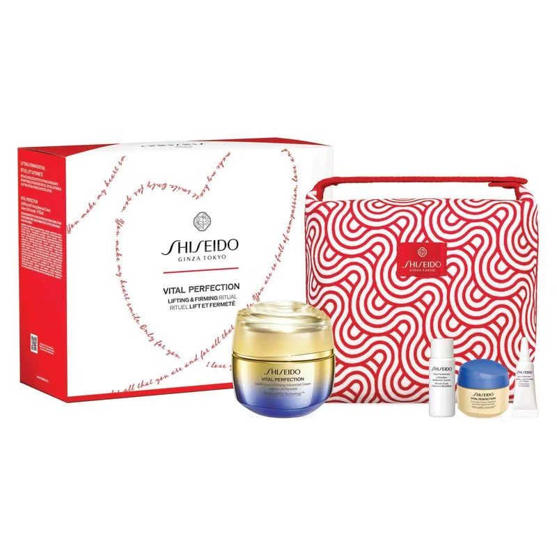 Shiseido Cofanetto Vital Perfection Crema Edificante Rassodante