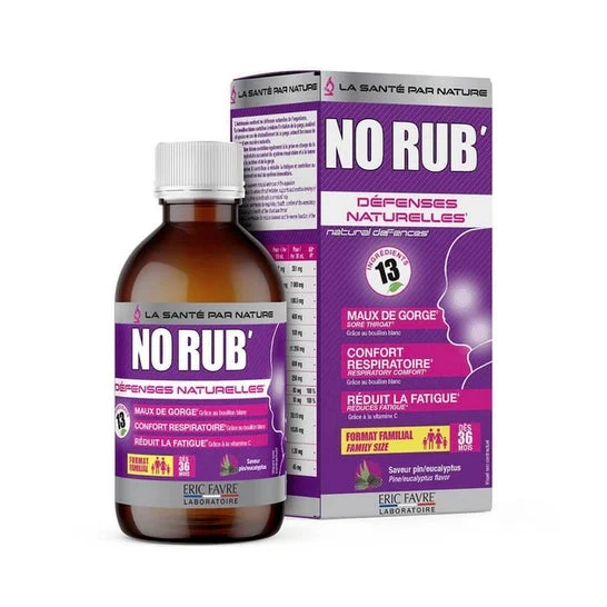 Eric Favre No Rub Défenses Naturelles 200ml