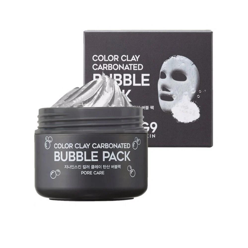 BUBBLE PACK color clay carbonated mask
