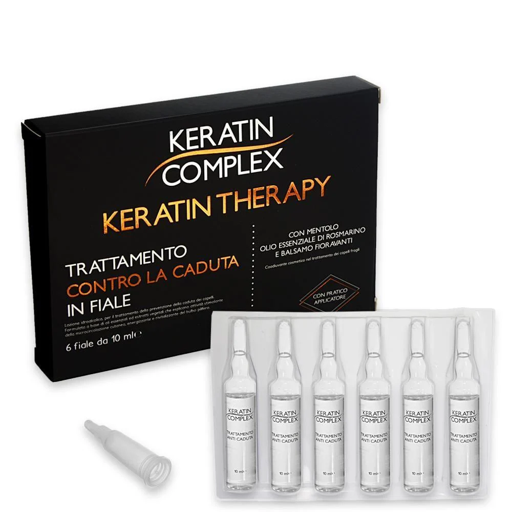 Keratin complex trattamento anticaduta 6 fiale da 10 ml