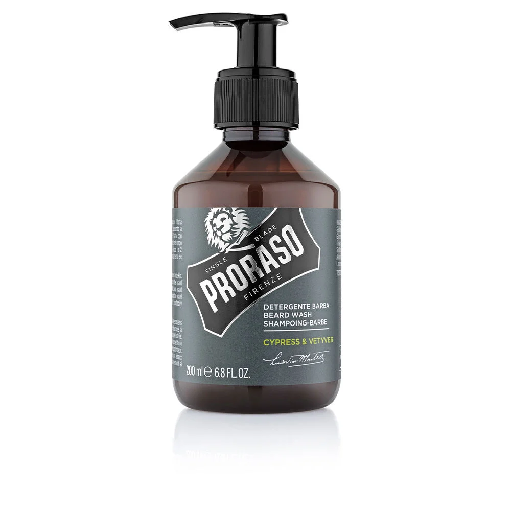 Shampoo per barba al cipresso e vetiver