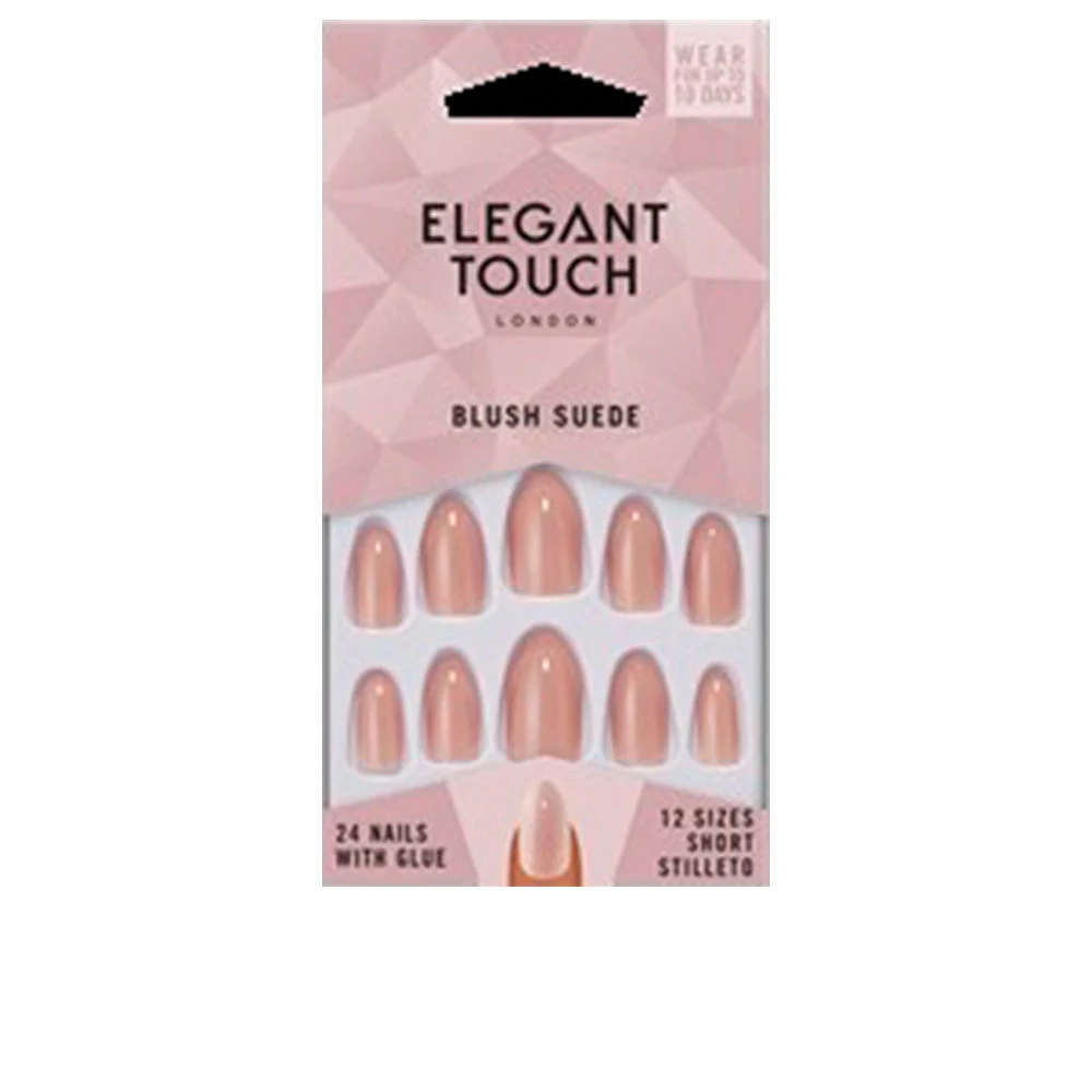 CORE COLOUR 24 nails with glue short stiletto