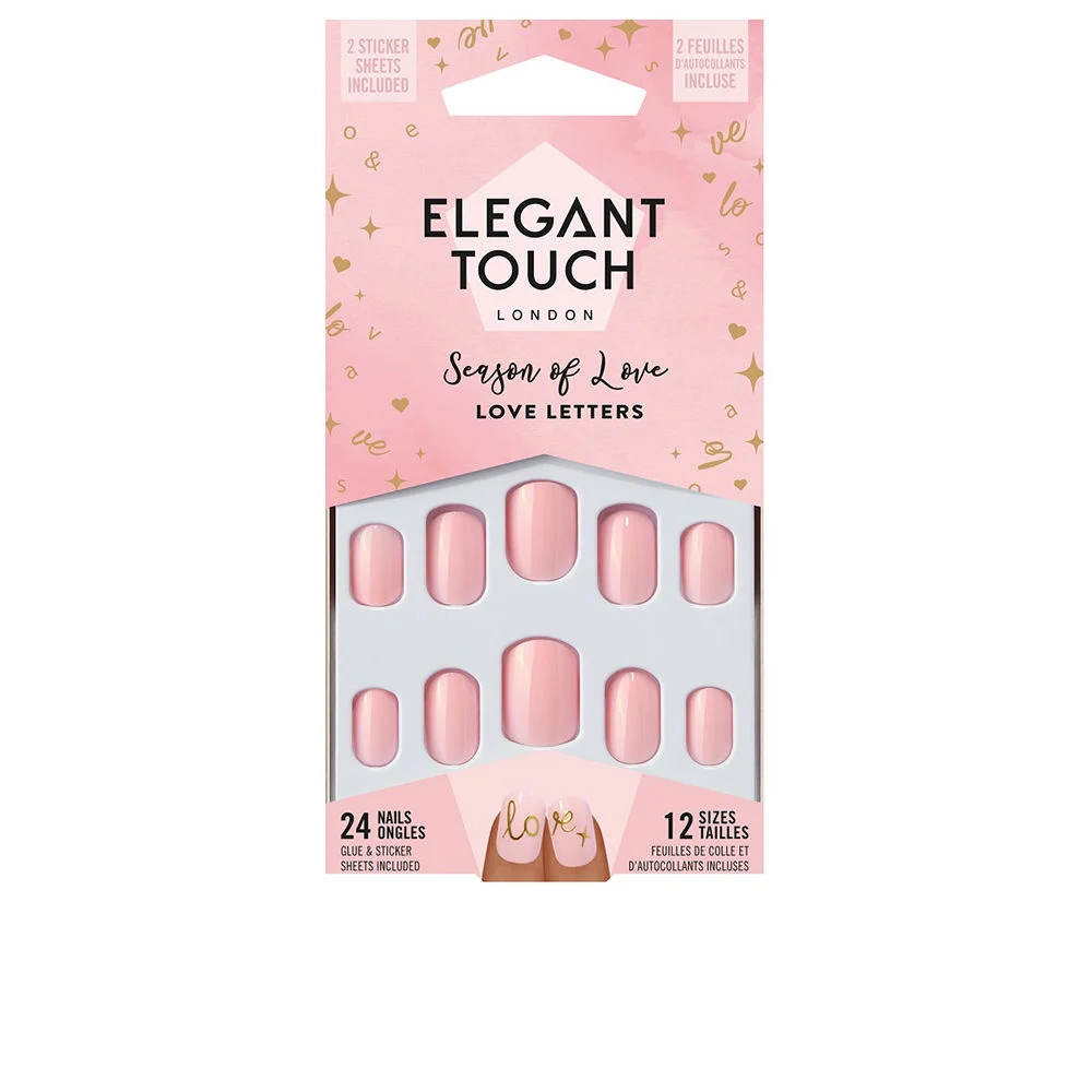 LUXE LOOKS 24 nails with glue squoval limited ed