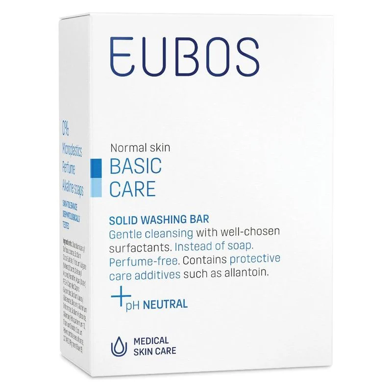 Eubos Basic Care Bustina Solida Per Il Lavaggio 125 G
