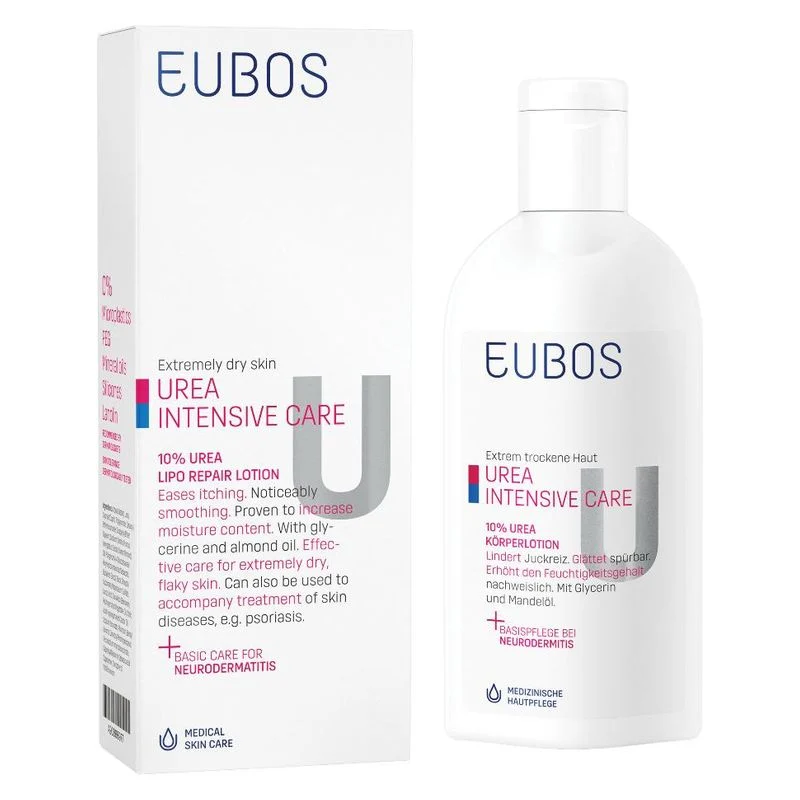 Eubos Urea Intensive Care 10% Urea Lipo Lozione Riparatrice 200 Ml
