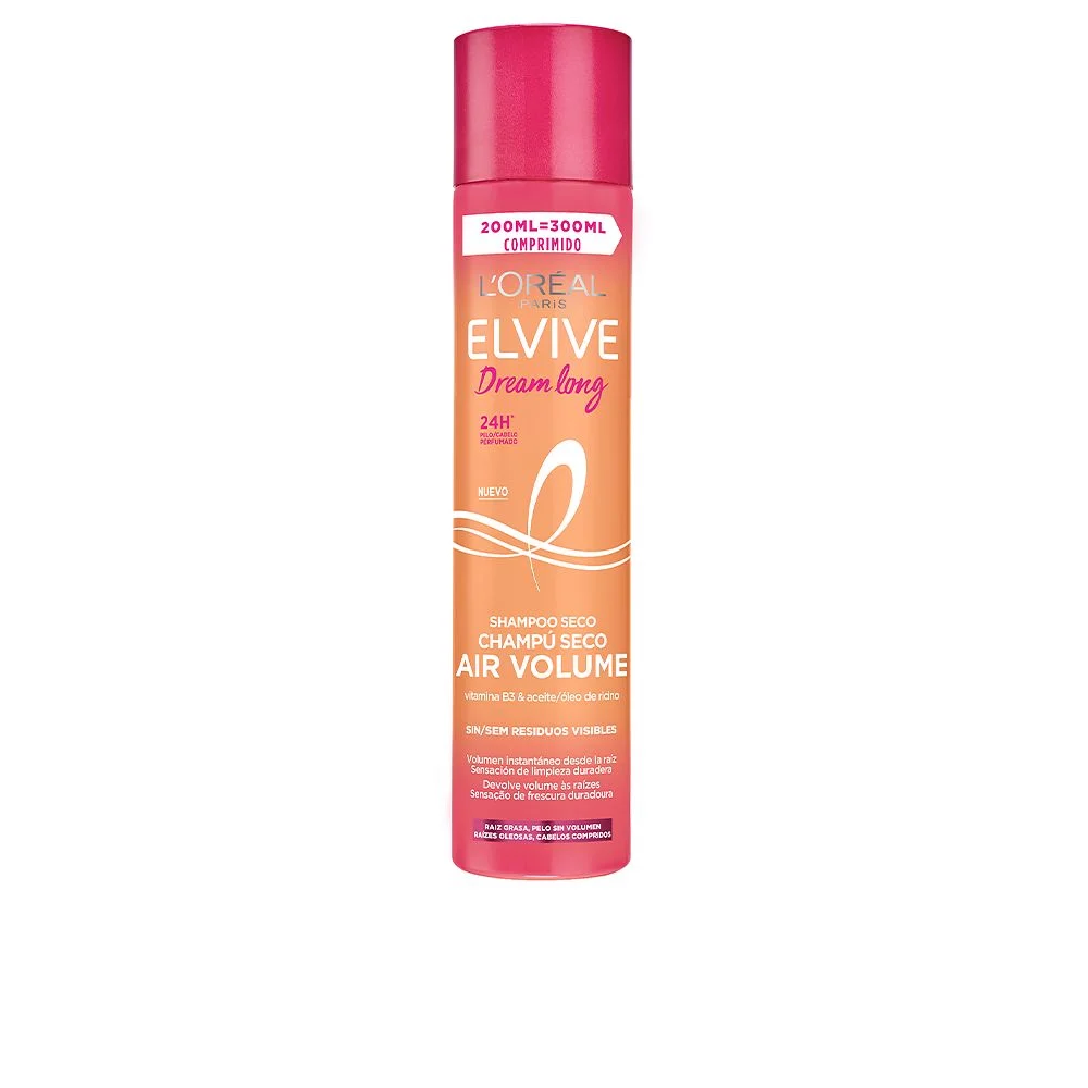 Shampoo secco ELVIVE DREAM LONG per un volume d’aria prolungato