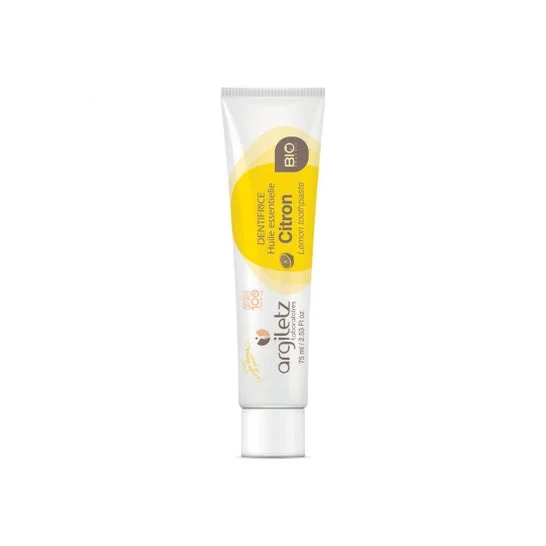 Argiletz dentifricio dentifricio limone biologico Tubo 75 Ml