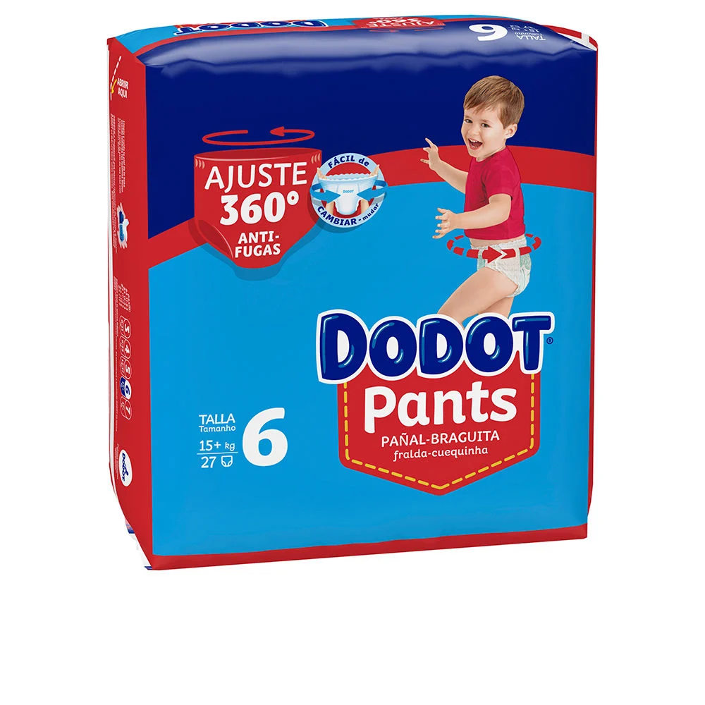 DODOT PANTS pannolini-mutandine taglia 6 15- + kg 27 u