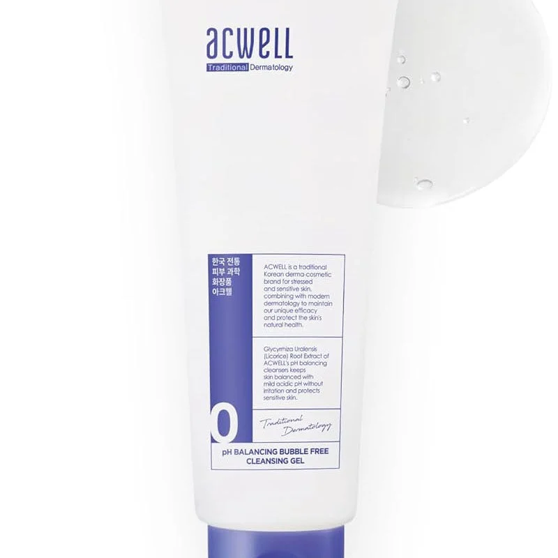 Gel detergente senza bolle riequilibrante del pH 160 ml