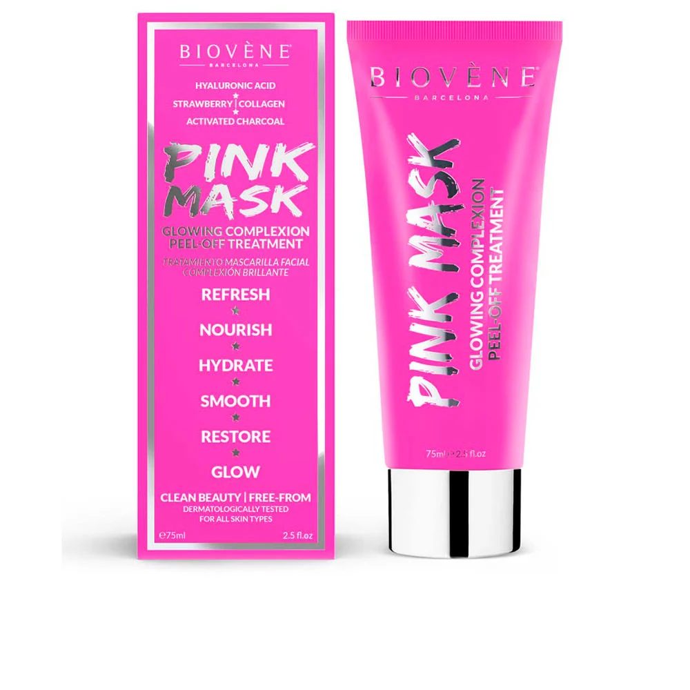Trattamento peel-off per un colorito luminoso PINK MASK