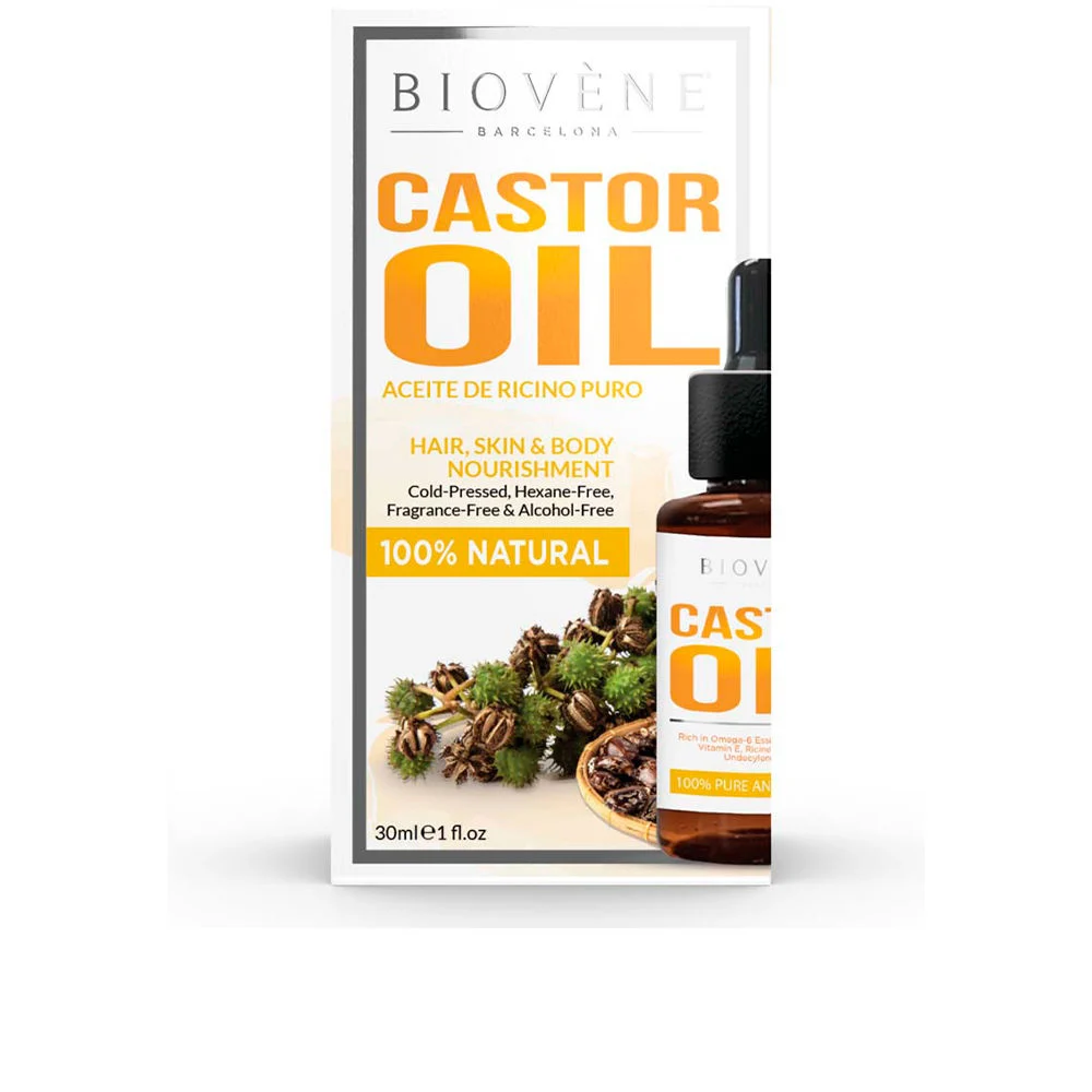 OLIO DI RICINO per nutrire capelli, pelle e corpo