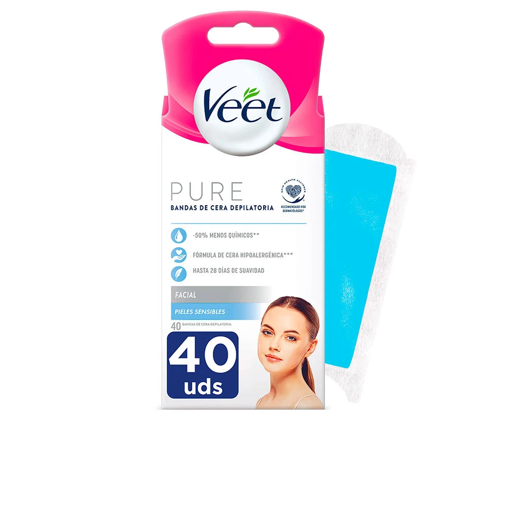 PURE WAX BANDS pelli sensibili del viso