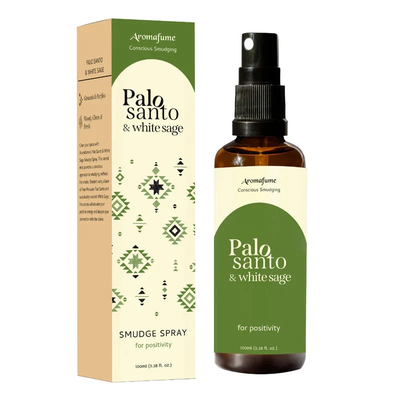 Palo Santo e Salvia Bianca - Deodorante Spray per Ambienti Aromafume