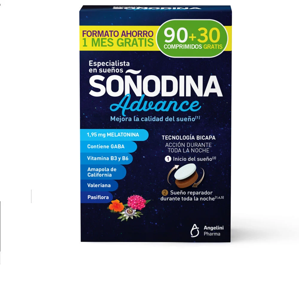 SOÑODINA doppio strato melatonina 90 + 30 in regalo