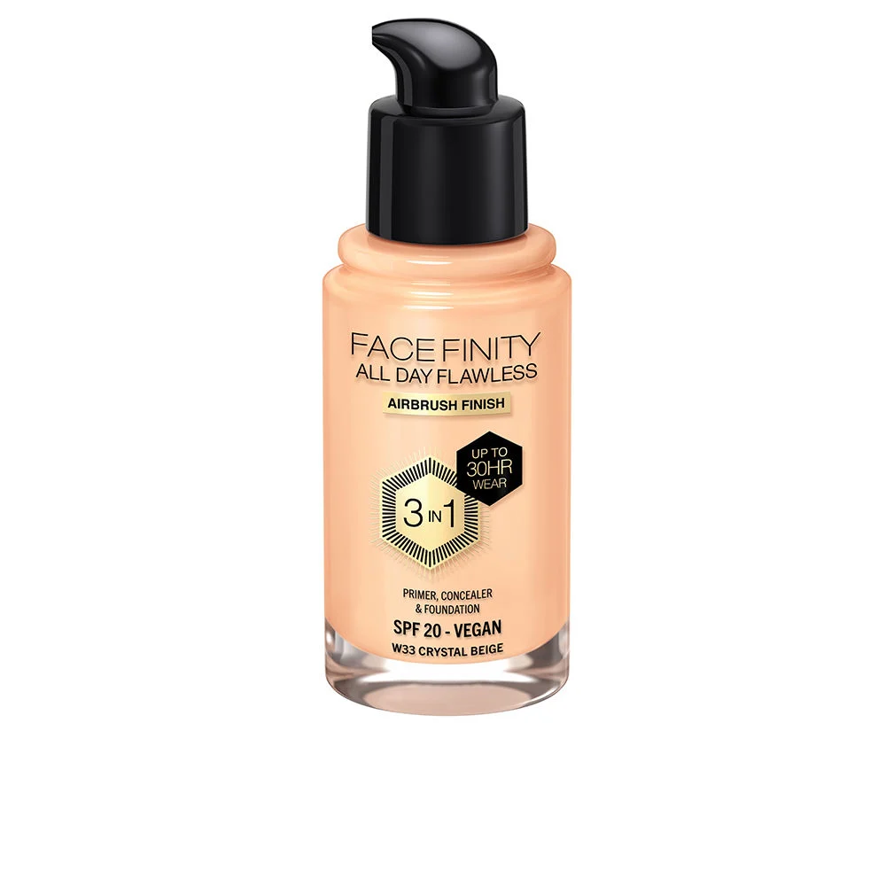 FACEFINITY ALL DAY FLAWLESS 3 IN 1 base de maquillaje
