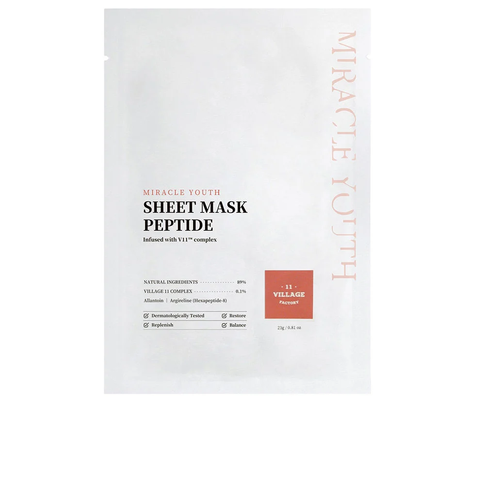 MIRACLE YOUTH maschera in tessuto peptidico