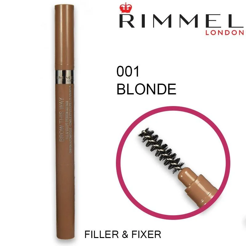 Rimmel matita sopracciglia Fill & Sculpt 01
