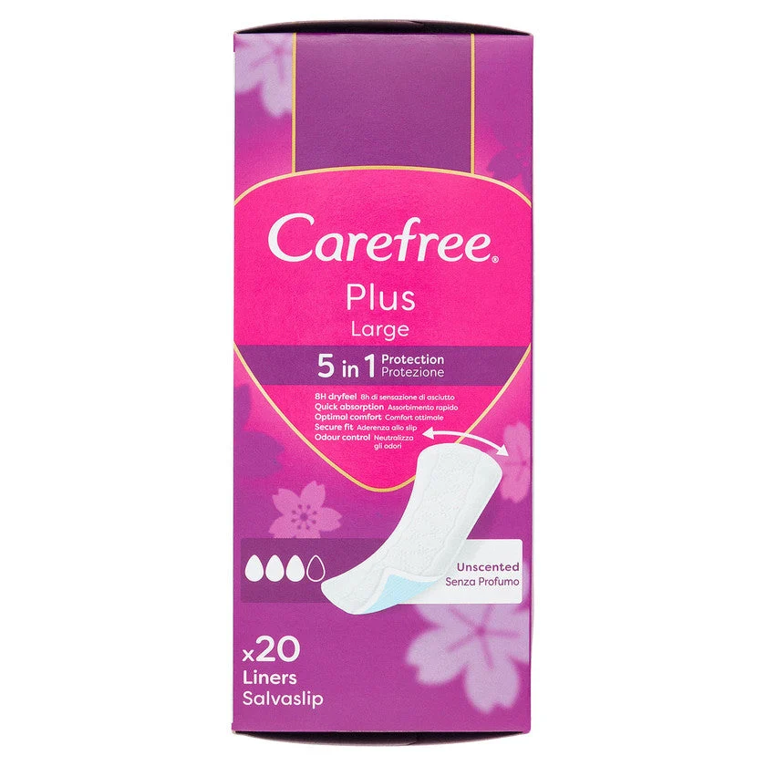 Carefree Carefree Plus Large Salvaslip - 20 Pz 1 unità
