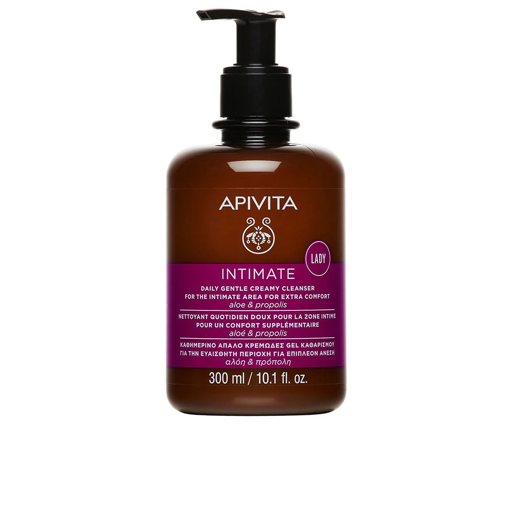 DETERGENTE CREMOSO DELICATO PER L’IGIENE INTIMA QUOTIDIANA Con aloe vera e propoli