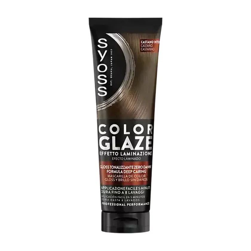 Syoss Color Glaze Con Effetto Laminazione CASTANO INTENSO