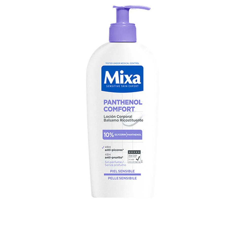 MIXA PANTENOL COMFORT lozione corpo rigenerante per pelli sensibili