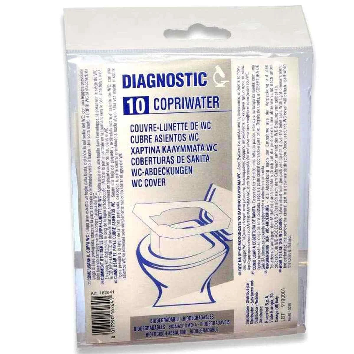 Pharmadoct copriwater 10 pezzi