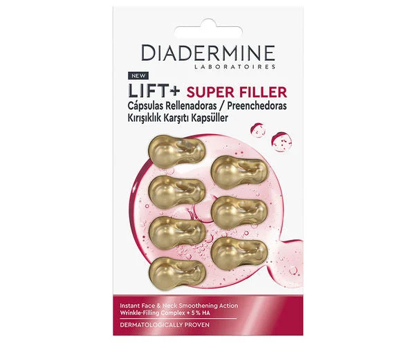 Diadermine Lift Super Filler Filler Levigante Viso e Collo Capsule 7U
