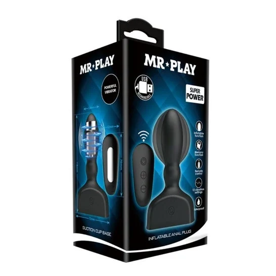 Mr. Play Plug Anale Gonfiabile 12.1cm 1 Unità