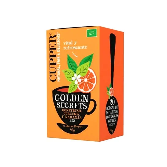 Cupper Golden Secrets Infusion Bio 20 unità