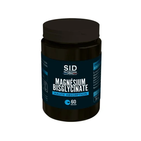 Sid Nutrition Magnésium Bisglycinate 60 Gélules