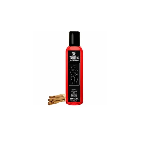 Eros-Art Olio naturale di massaggio tantrico e cannella afrodisiaco 30ml