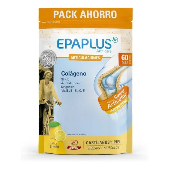 Epaplus Arthicare Colágeno Silicio Ácido Hialurónico 668g