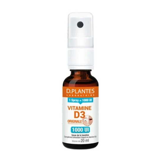 D.Plantes Vitamina D3 Original 1000 Ui Spray 20ml