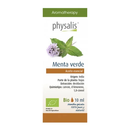 Physalis Essenza di menta verde Bio 10ml