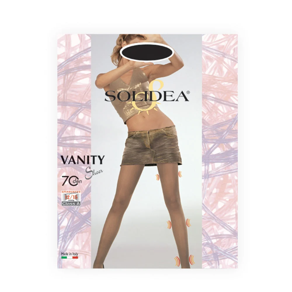 Solidea Vanity 70 Sheer Velati Vita Bassa 12 15mmHg 3ML Bronze