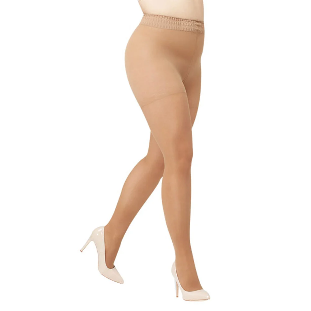Solidea Curvy 140 Den Velati Collant Compressione 18 21mmHg 4L XL Cipria