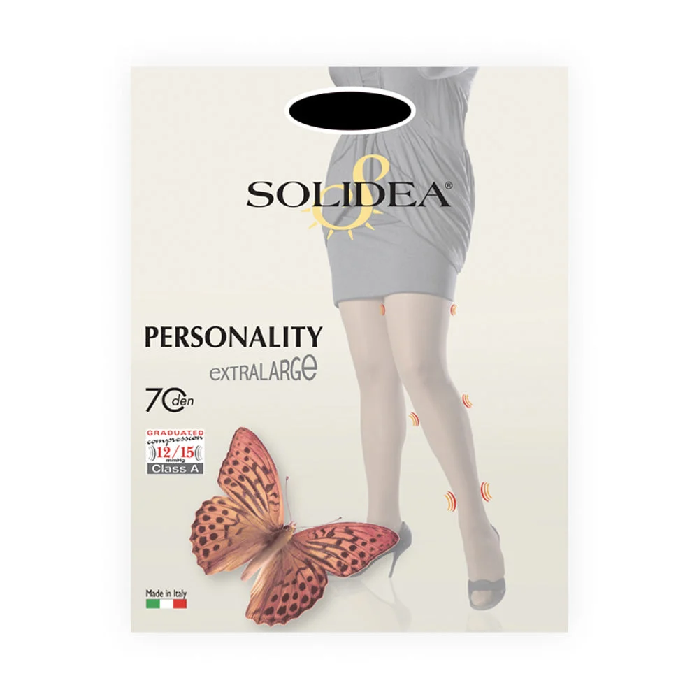 Solidea Personality 70 Den Collant Eleganti Compressione 12 15mmHg 4XXL Camel