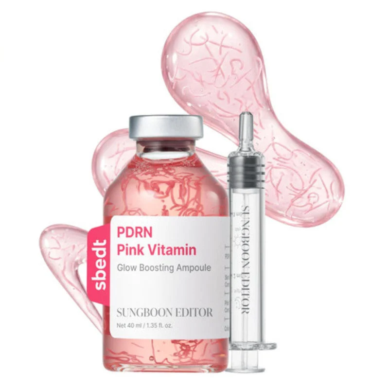 PDRN Ampolla illuminante rosa con vitamine 40 ml